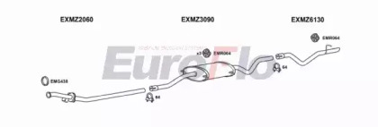 Система выпуска ОГ EuroFlo MZVIT21D 7008A00